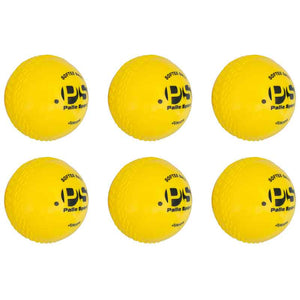 Cricket Ball - Softee Ball - Junior - Yellow - Box Of 6