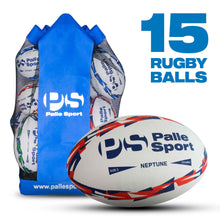 Load image into Gallery viewer, Neptune Rugby Ball 15 ball bundle