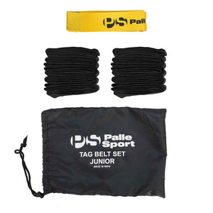 Rugby Tag Belt Set Yellow 1155-Y Contents