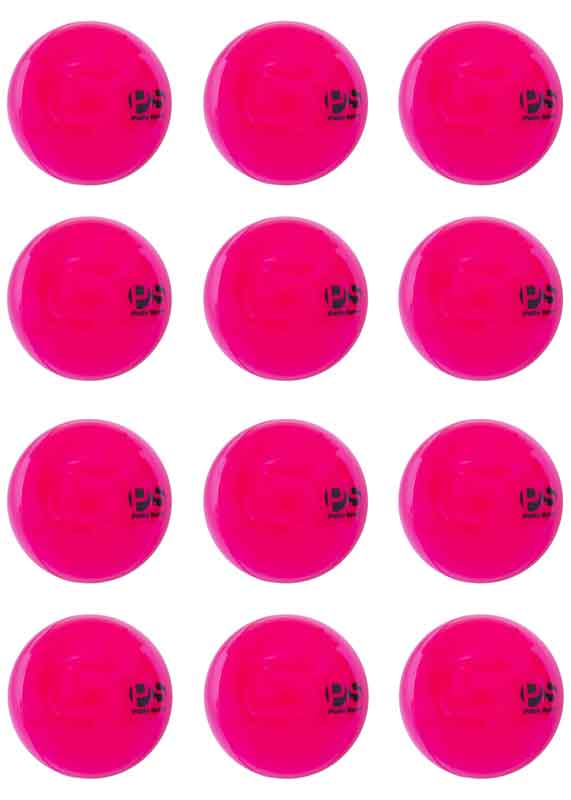 Smooth Mini Hockey Ball Pink 12-ball bundle