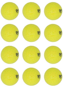 Apollo Hockey Training Ball Yellow 12-ball bundle
