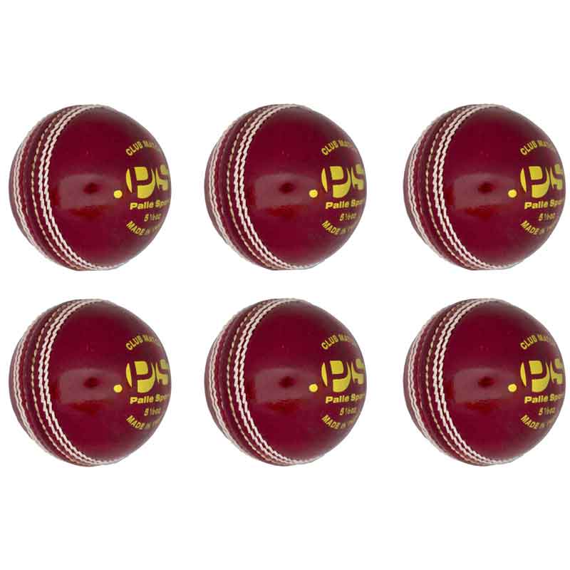 Cricket Ball - Club Match Ball - 5.5oz - Red - Box of 6