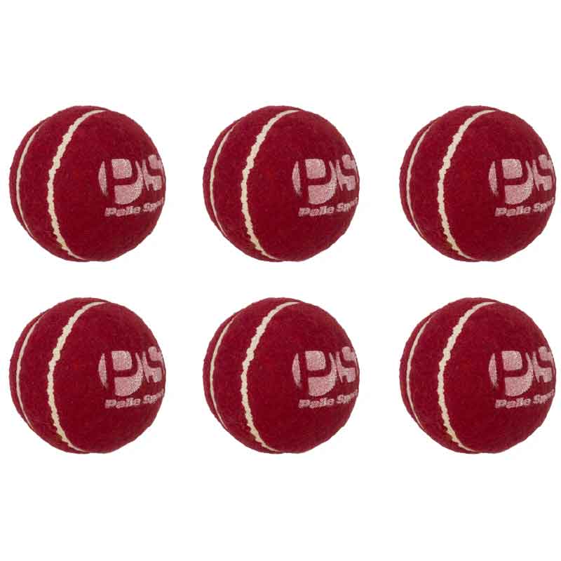 Cricket Ball - Tennis  Ball- Junior - Red - Box Of 6