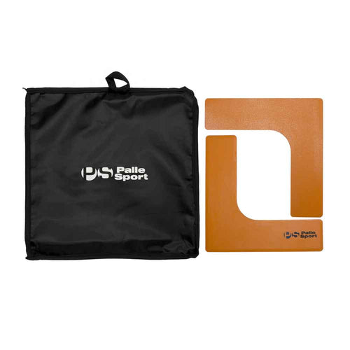 L Shaped Flat Rubber Markers Orange