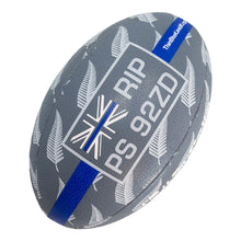 Load image into Gallery viewer, Rugby - The Matt Ratana Rugby Foundation Official Rugby Ball – Available in Sizes: 5 – Colour: Grey