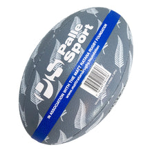 Load image into Gallery viewer, Rugby - The Matt Ratana Rugby Foundation Official Rugby Ball – Available in Sizes: 5 – Colour: Grey