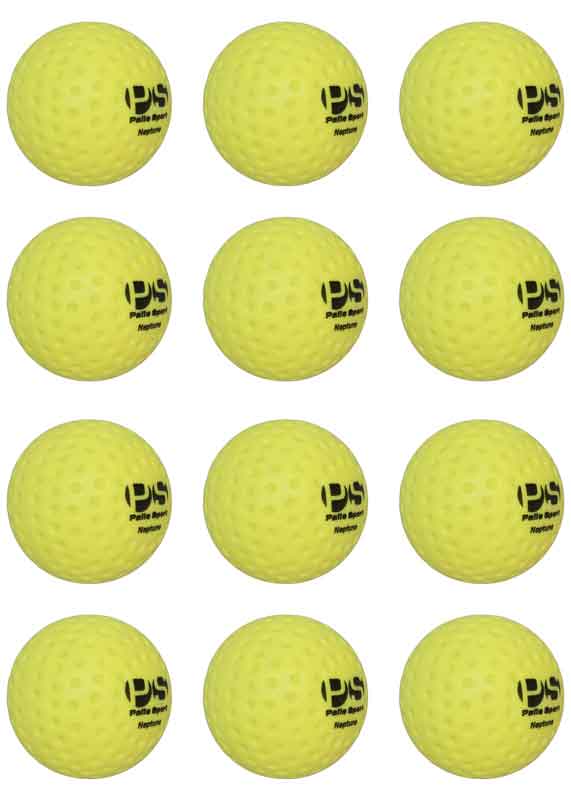 Neptune Hockey Training Ball Yellow 12-Ball Bundle