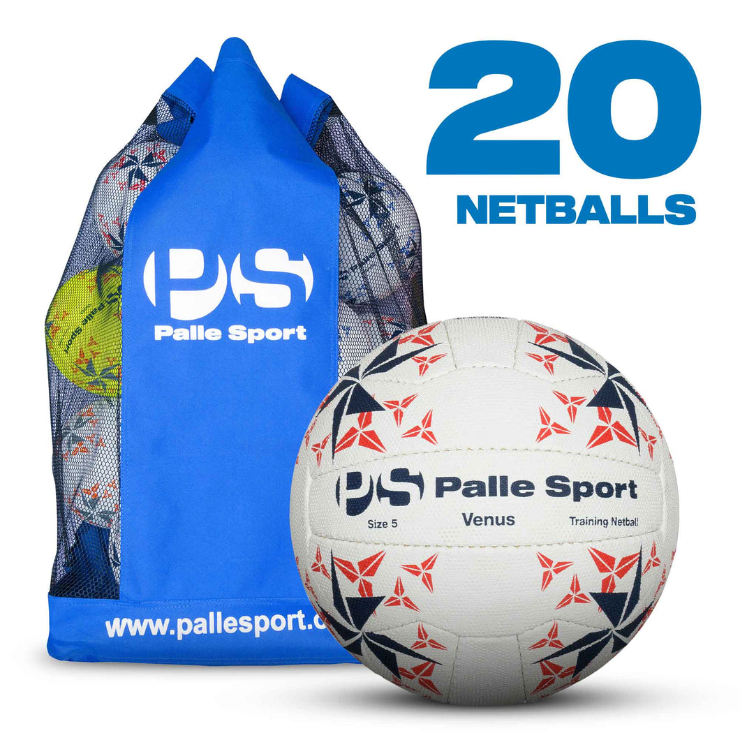 Venus Netball 20 ball bundle