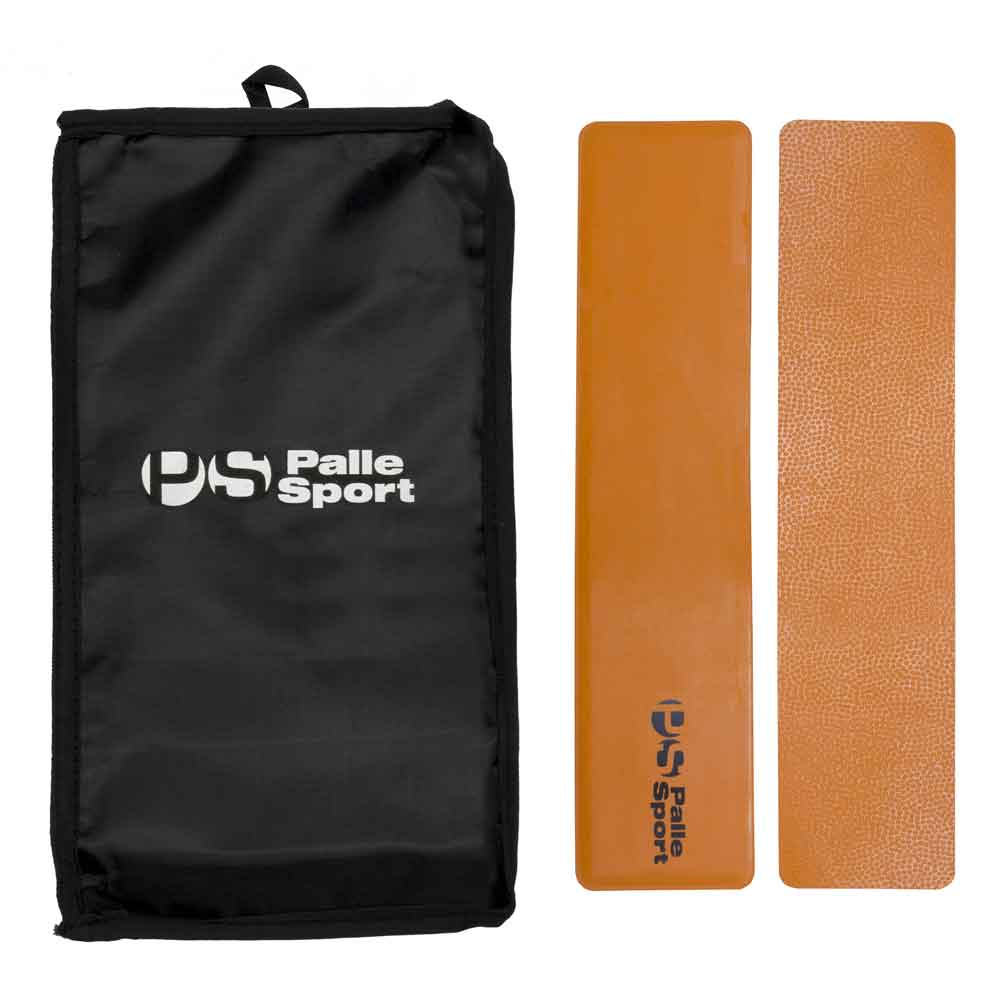 Rectangle Shaped Flat Rubber Markers Orange