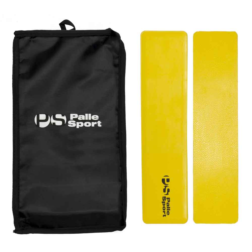 Rectangle Shaped Flat Rubber Markers Yellow