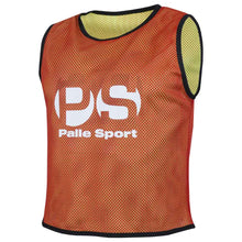 Load image into Gallery viewer, Reversible Training Bibs Red yellow 