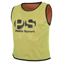 Load image into Gallery viewer, Reversible Training Bibs Yellow Red