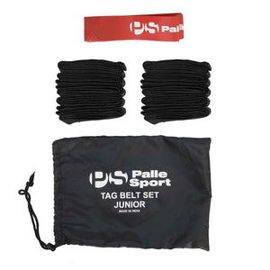 Rugby Tag Belt Set Red 1155-R Contents