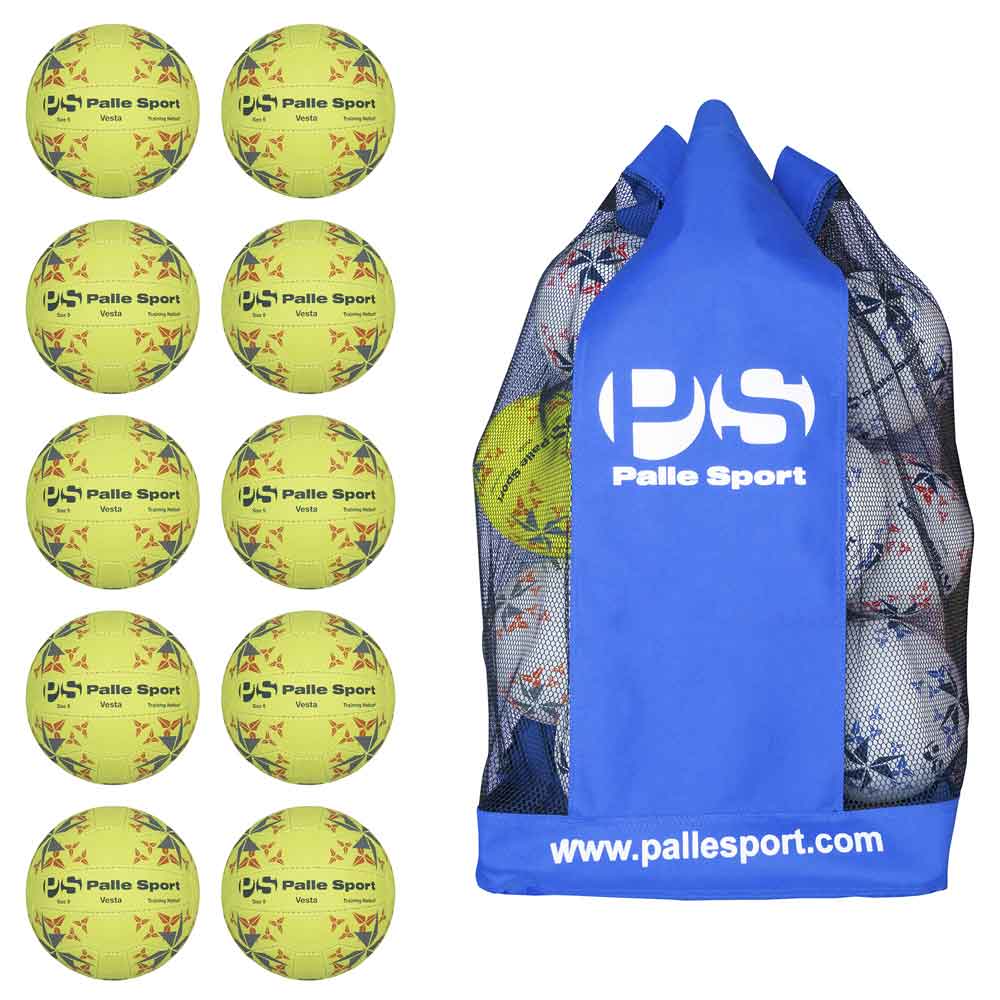 Vesta Training Netball Fluoro Bundle